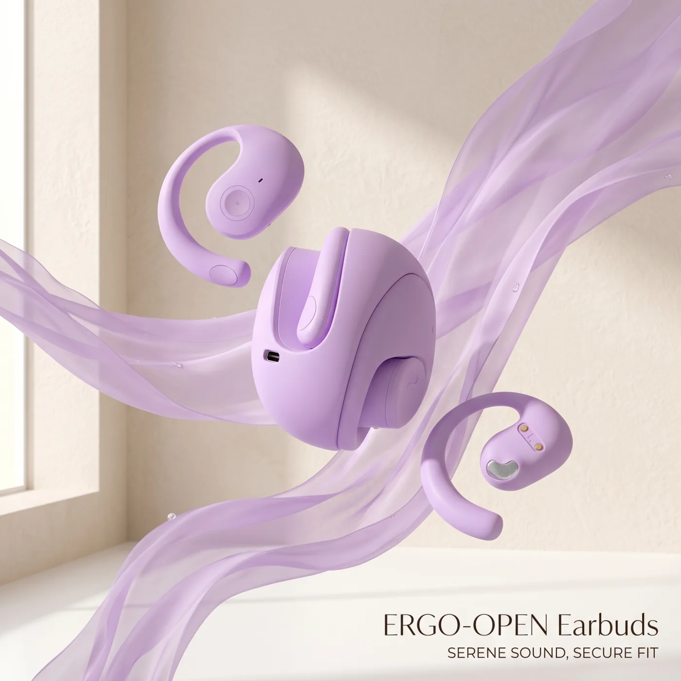 Écouteurs Sans Fil OWS JM13 (Édition Violette)