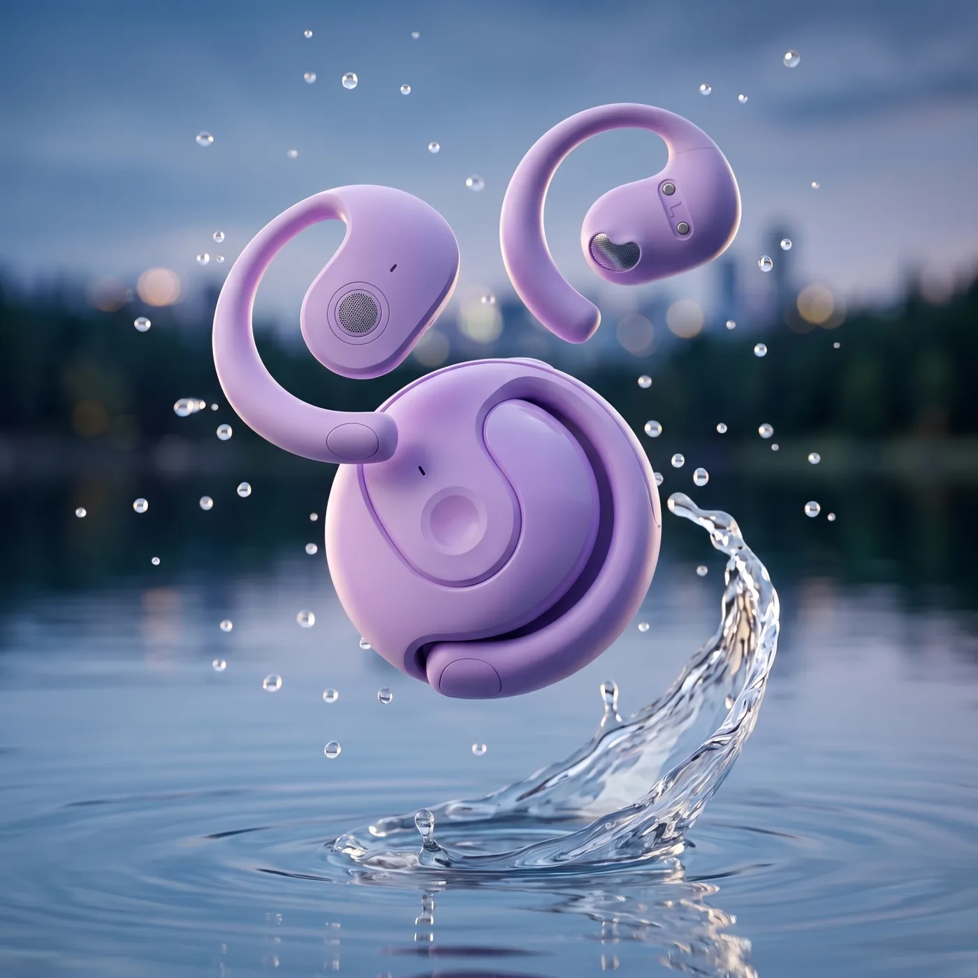 Écouteurs Sans Fil OWS JM13 (Édition Violette)