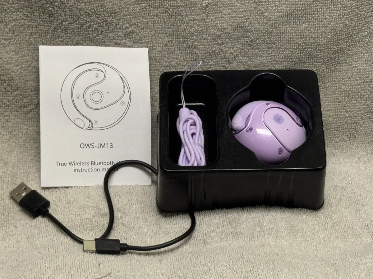 Écouteurs Sans Fil OWS JM13 (Édition Violette)