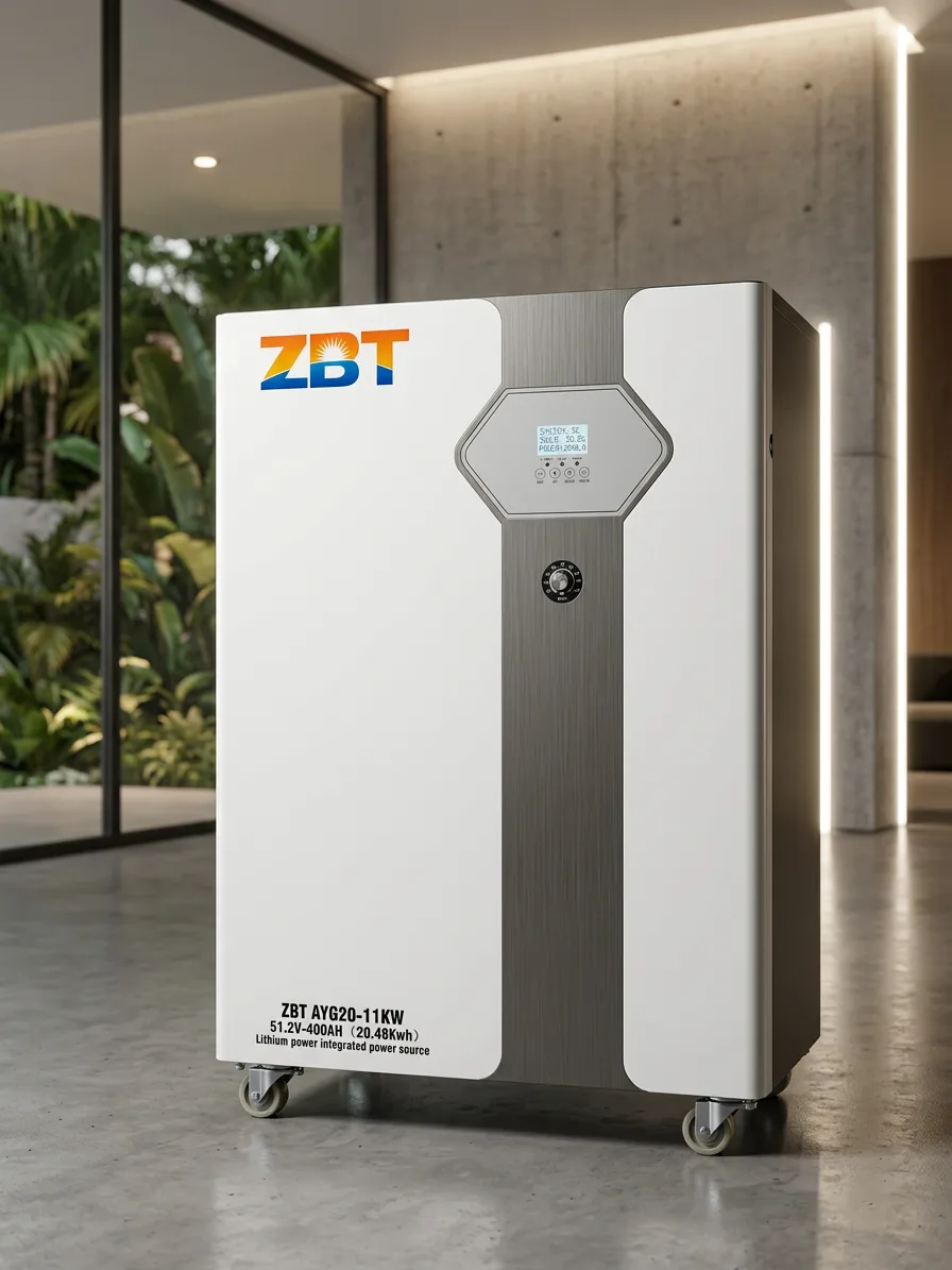Système de Stockage Solaire Tout-en-Un ZBT AYG20-11KW (20,48 kWh / 11 000W)