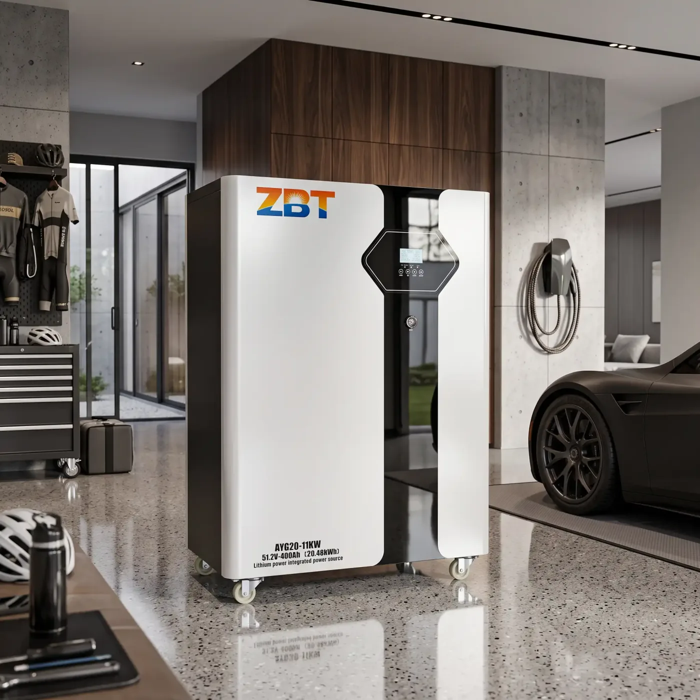 Système de Stockage Solaire Tout-en-Un ZBT AYG20-11KW (20,48 kWh / 11 000W)