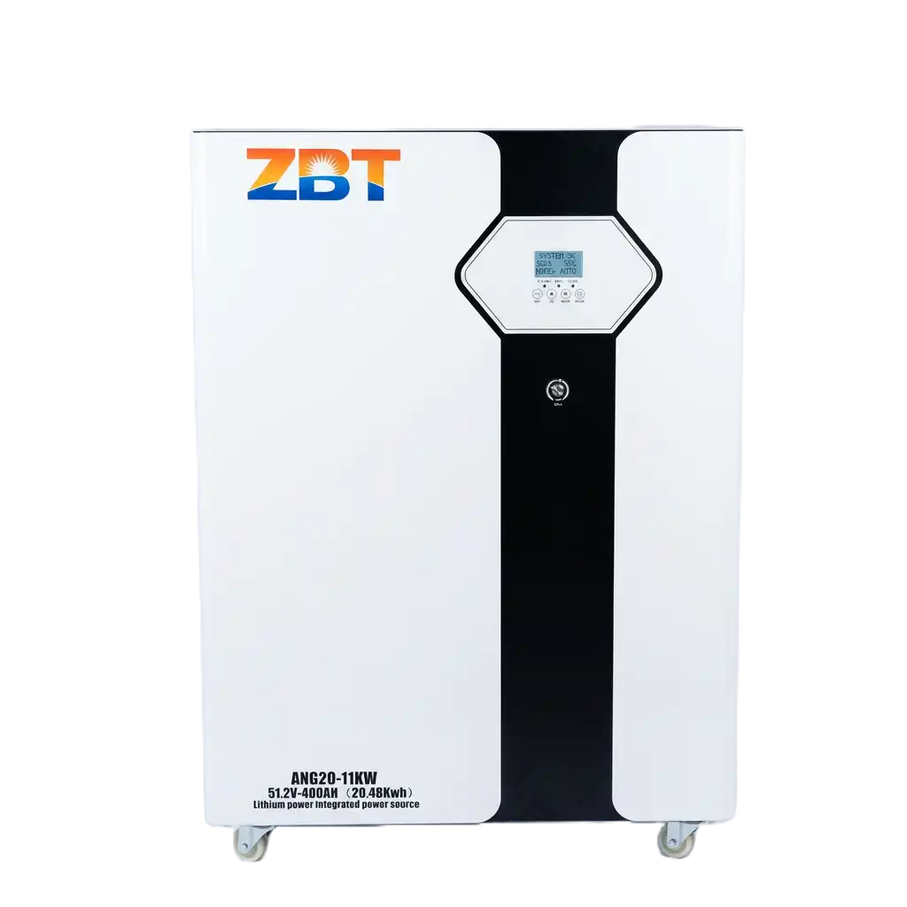 Batterie lithium de 11kVA avec regulateur integre