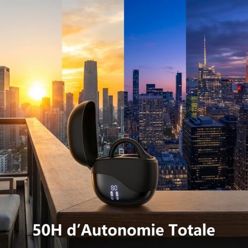 OWS M62 - Écouteurs de Traduction IA (+120 Langues)