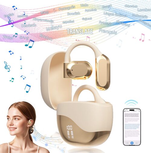 OWS M62 - Écouteurs de Traduction IA (+120 Langues)