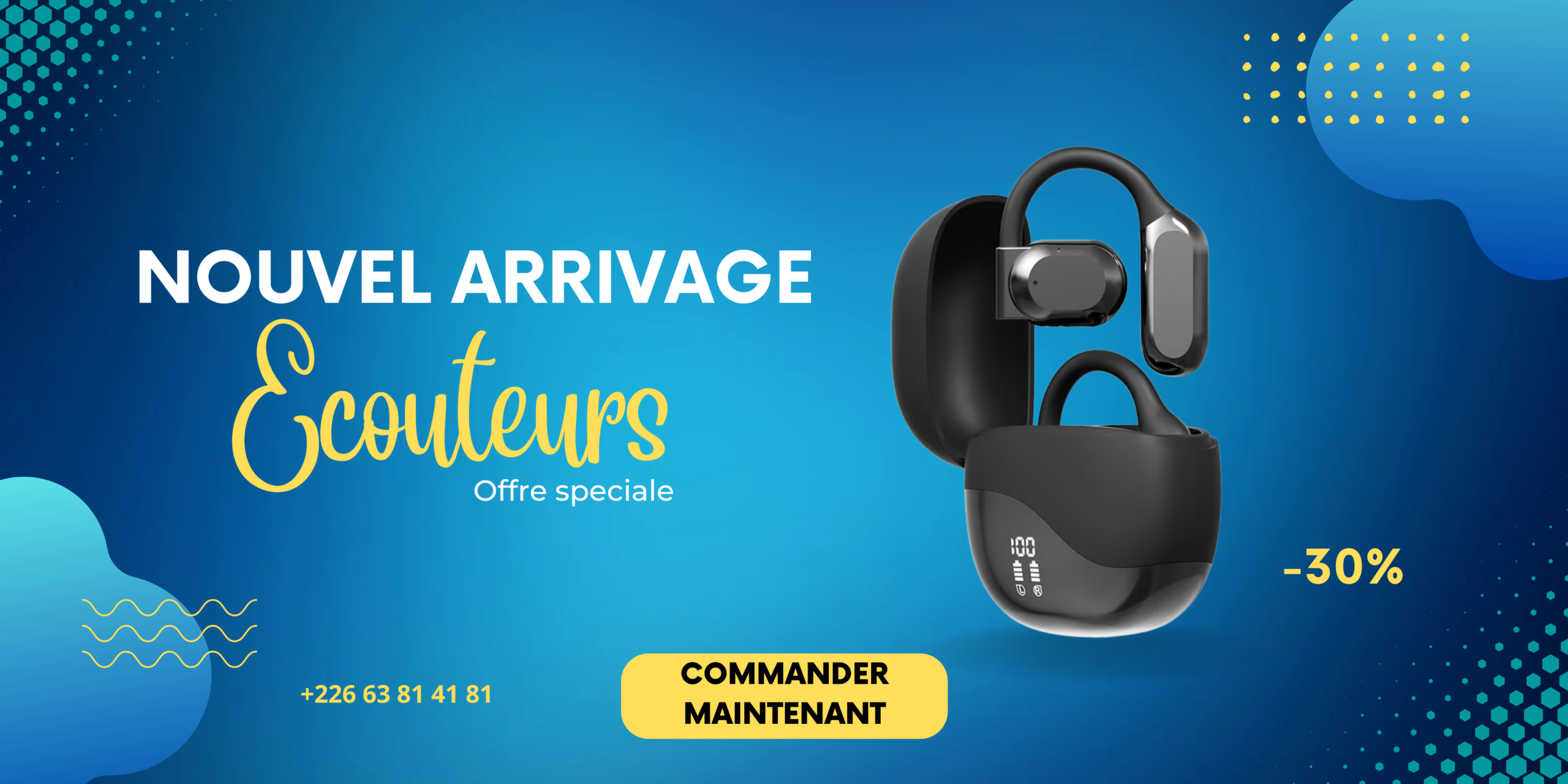 ECOUTEUR DE SPORT OWS TWS JM13